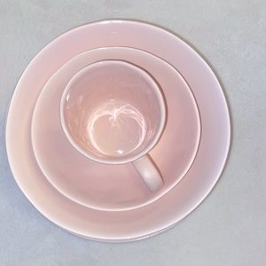 Blush Pink dish set